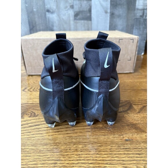 Nike Vapor Edge Pro 360 2 Football Cleats Black White FJ7023-001 Men\'s Size 10